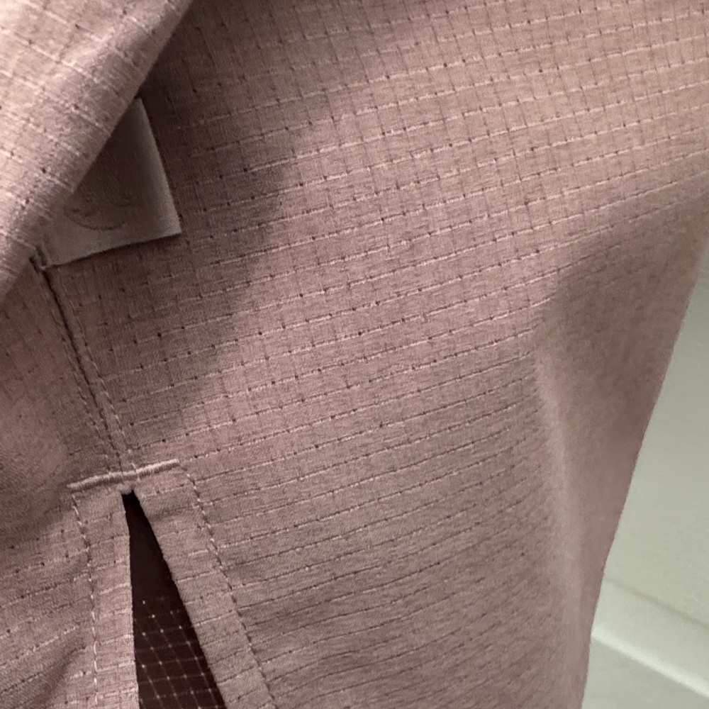 LULULEMON ATHLETA Airing Easy Camp Collar Shirt Twilight Rose - Picture 3 of 7
